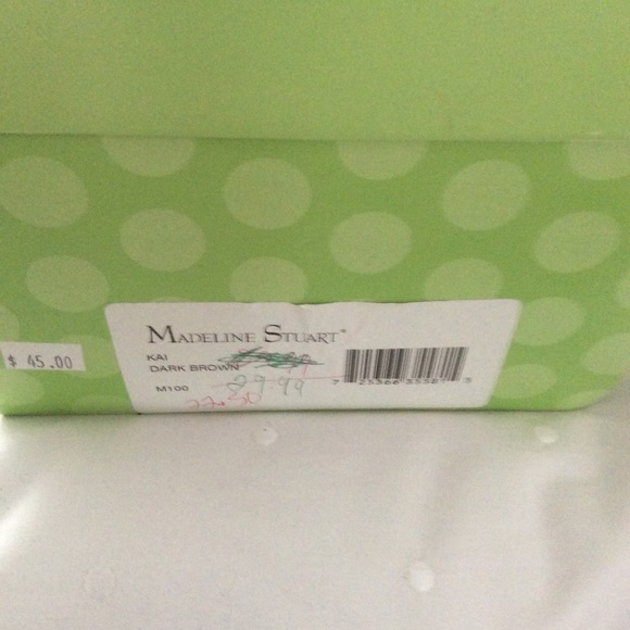 Madeline Brown Block Heels - Picture 2 of 2